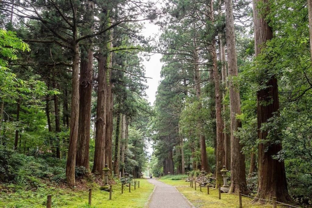 Bbq可 1日1組限定 貸切別荘 秘密基地 は恐竜博物館まで3Km スキージャム勝山まで12Km Katsuyama Exterior foto